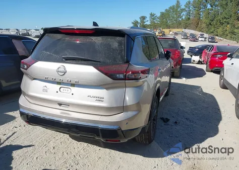 2025 Nissan Rogue Platinum Intelligent Awd z USA, uszkodzony, nr VIN JN8BT3DD0SW473951